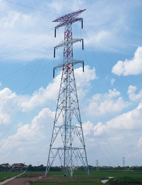 Guohua Pipe Tower: 500kV Transmission Line Project in Vietnam