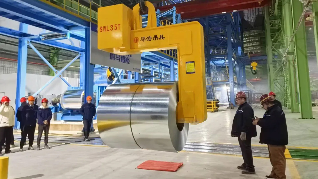 450,000-Ton Continuous Hot-Dip Galvanizing Line Passes Trial Run