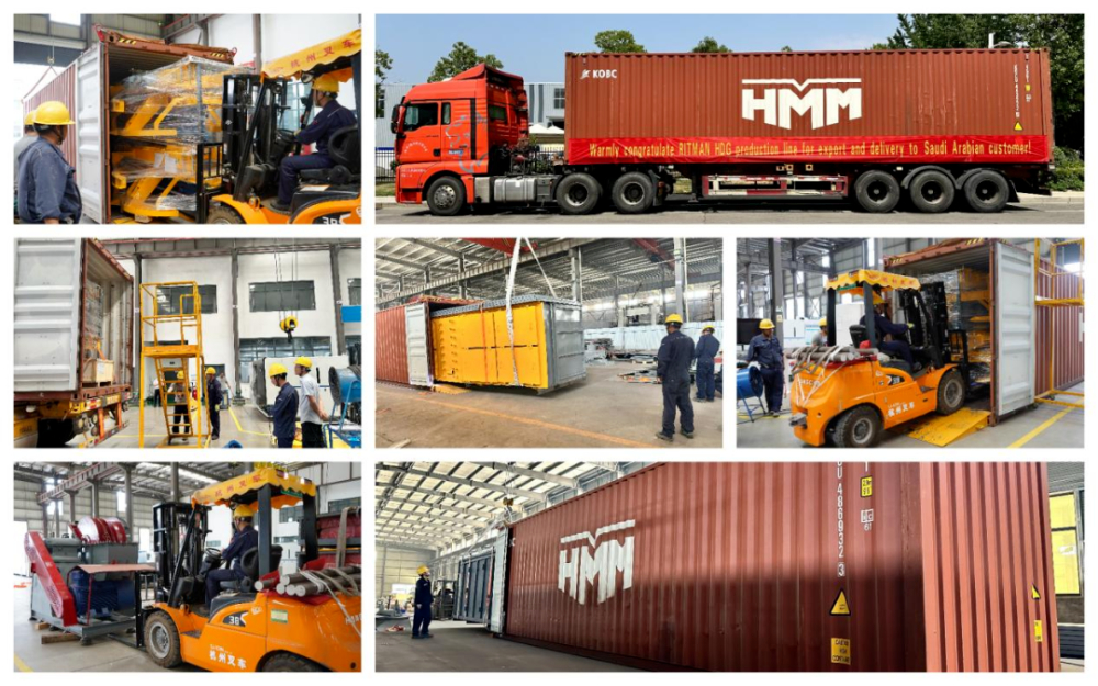 120,000-ton Fully Automatic Transfer Rail General Galvanizing Line for Saudi HHES Company